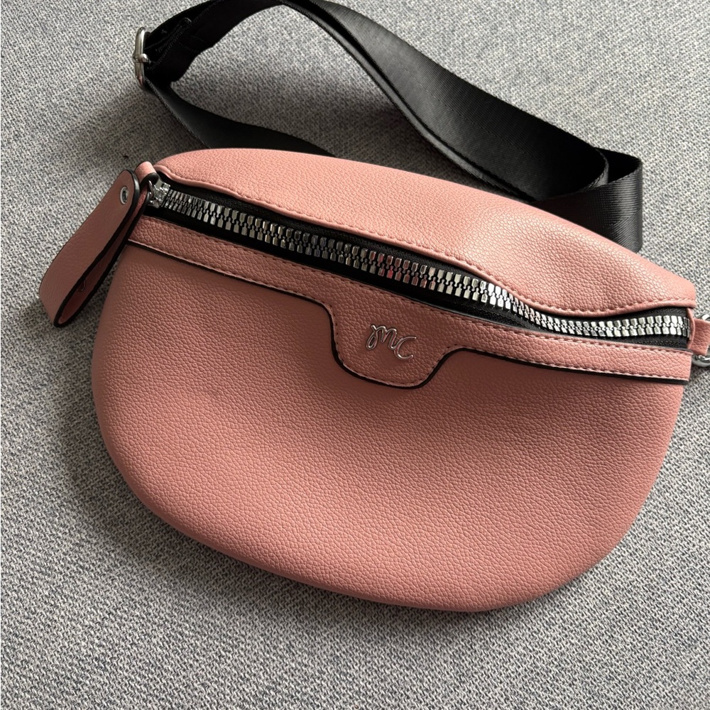 Elegant Pink Crossbody Bag